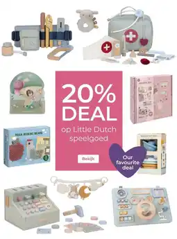 Prenatal op Little Dutch speelgoed aanbieding
