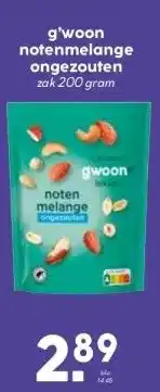 MCD Supermarkt g'woon notenmelange ongezouten aanbieding