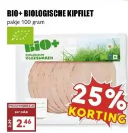 MCD Supermarkt BIO+BIOLOGISCHE KIPFILET aanbieding