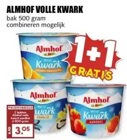 MCD Supermarkt ALMHOF VOLLE KWARK aanbieding