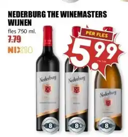 MCD Supermarkt NEDERBURG THE WINEMASTERS WIJNEN aanbieding