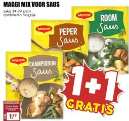 MCD Supermarkt MAGGI MIX VOOR SAUS aanbieding