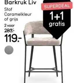 Leen Bakker Barkruk Liv aanbieding