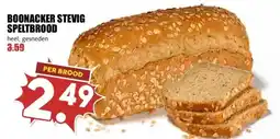 MCD Supermarkt BOONACKER STEVIG SPELTBROOD aanbieding