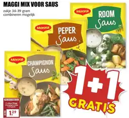 MCD Supermarkt MAGGI MIX VOOR SAUS aanbieding