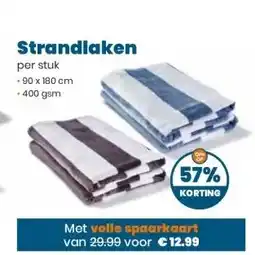 MCD Supermarkt Strandlaken aanbieding