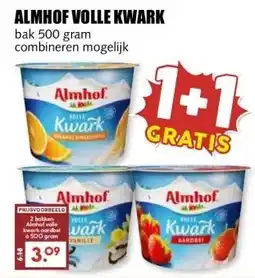 MCD Supermarkt ALMHOF VOLLE KWARK aanbieding