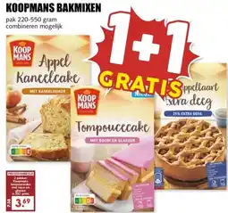 MCD Supermarkt KOOPMANS BAKMIXEN aanbieding