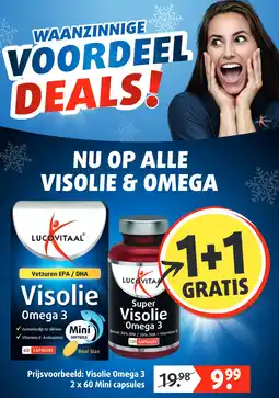 Lucovitaal Visolie Omega 3 aanbieding