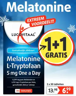 Lucovitaal Melatonine aanbieding
