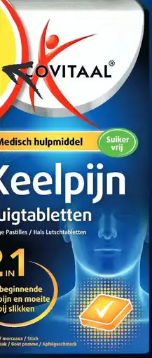 Lucovitaal Keelpijn Zuigtabletten aanbieding