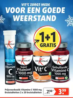 Lucovitaal Vitamine C 1000 ma aanbieding