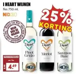 MCD Supermarkt I HEART WIJNEN aanbieding