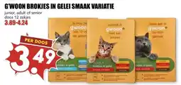 MCD Supermarkt G'WOON BROKJES IN GELEI SMAAK VARIATIE aanbieding