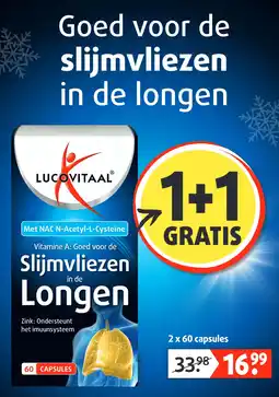 Lucovitaal Slijmvliezen in de Longen aanbieding