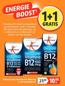 Lucovitaal ENERGIE BOOST¹ aanbieding
