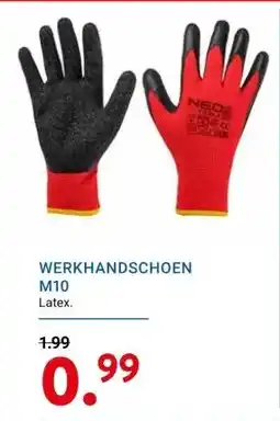 Kluswijs WERKHANDSCHOEN aanbieding