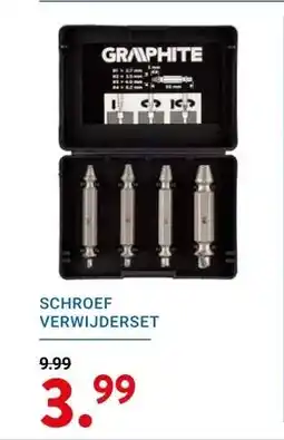 Kluswijs SCHROEF VERWIJDERSET aanbieding