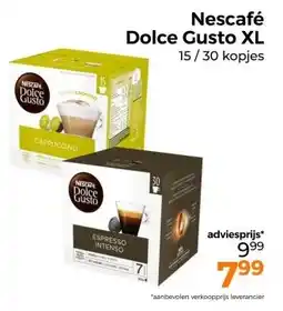 Trekpleister Nescafé Dolce Gusto XL aanbieding