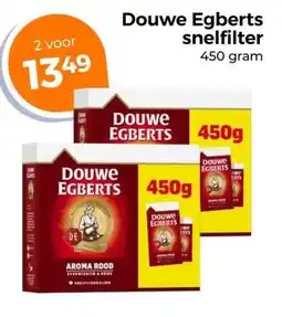Trekpleister Douwe Egberts snelfilter aanbieding