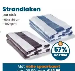 CoopCompact Strandlaken aanbieding