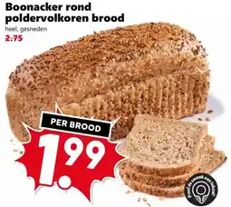 CoopCompact Boonacker rond poldervolkoren brood aanbieding