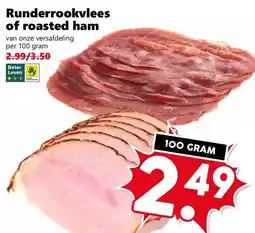 CoopCompact Runderrookvlees of roasted ham aanbieding