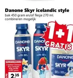 CoopCompact Danone Skyr icelandic style aanbieding