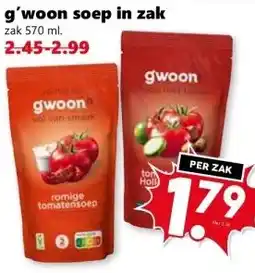 CoopCompact g'woon soep in zak aanbieding