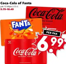 CoopCompact Coca-Cola of Fanta aanbieding