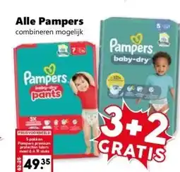 CoopCompact Alle Pampers aanbieding