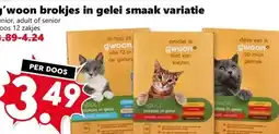 CoopCompact g'woon brokjes in gelei smaak variatie aanbieding
