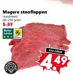 Coop Magere stooflappen (rundvlees) aanbieding