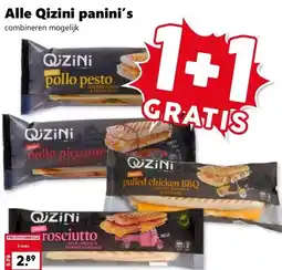 Coop Alle Qizini panini's aanbieding