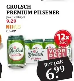 Coop GROLSCH PREMIUM PILSENER aanbieding