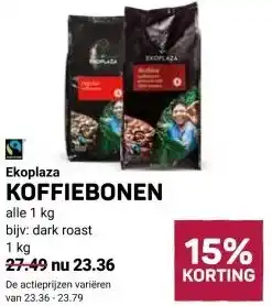 Ekoplaza Ekoplaza KOFFIEBONEN aanbieding