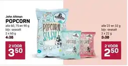 Ekoplaza John Altman POPCORN aanbieding