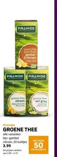 Ekoplaza GROENE THEE aanbieding