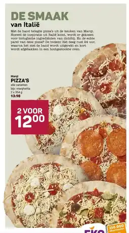 Ekoplaza Marqt PIZZA'S aanbieding