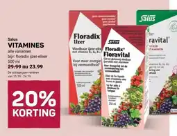 Ekoplaza Salus VITAMINES aanbieding