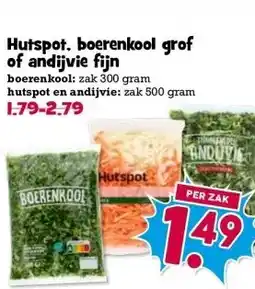 Boon`s Markt Hutspot, boerenkool grof of andijvie fijn aanbieding