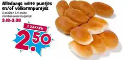 Boon`s Markt Alledaags witte puntjes en/of volkorenpuntjes aanbieding