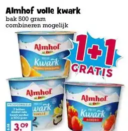 Boon`s Markt Almhof volle kwark aanbieding