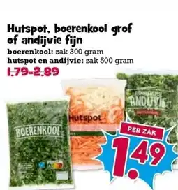 Boon`s Markt Hutspot, boerenkool grof of andijvie fijn aanbieding