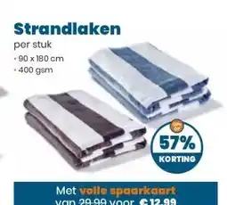 Boon`s Markt Strandlaken aanbieding