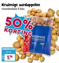 Boon`s Markt Kruimige aardappelen aanbieding