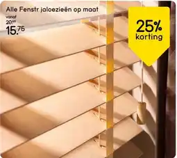 Leen Bakker Alle Fenstr jaloezieën op maat aanbieding