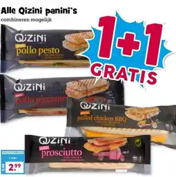 Boon`s Markt Alle Qizini panini's aanbieding