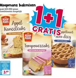 Boon`s Markt Koopmans bakmixen aanbieding