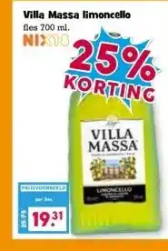 Boon`s Markt Villa Massa limoncello aanbieding